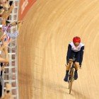 Pendleton registra récord olímpico en ciclismo de velocidad Pendleton registra récord olímpico en ciclismo de velocidad