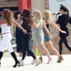 Spice Girls Spice Girls sorprendidas en ensayo