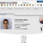 Ficha tecnica de Messi Confunden a Messi con Arbeloa