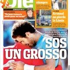 Portada de Olé (Argentina)