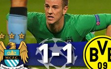 Manchester City 1-1 Borussia Dortmund