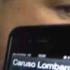 Caruso Lombardi e hincha se dicen sus cosas