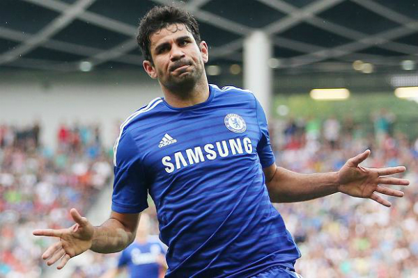 Diego Costa lleva 5 goles en 5 partidos Diego Costa lleva 5 goles en 5 partidos