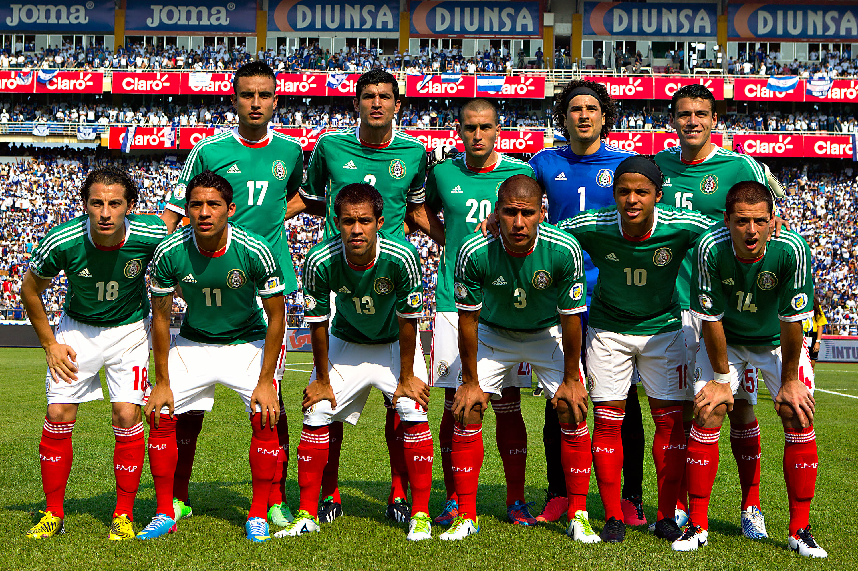 Posible alineación de México vs Honduras Futbol Sapiens