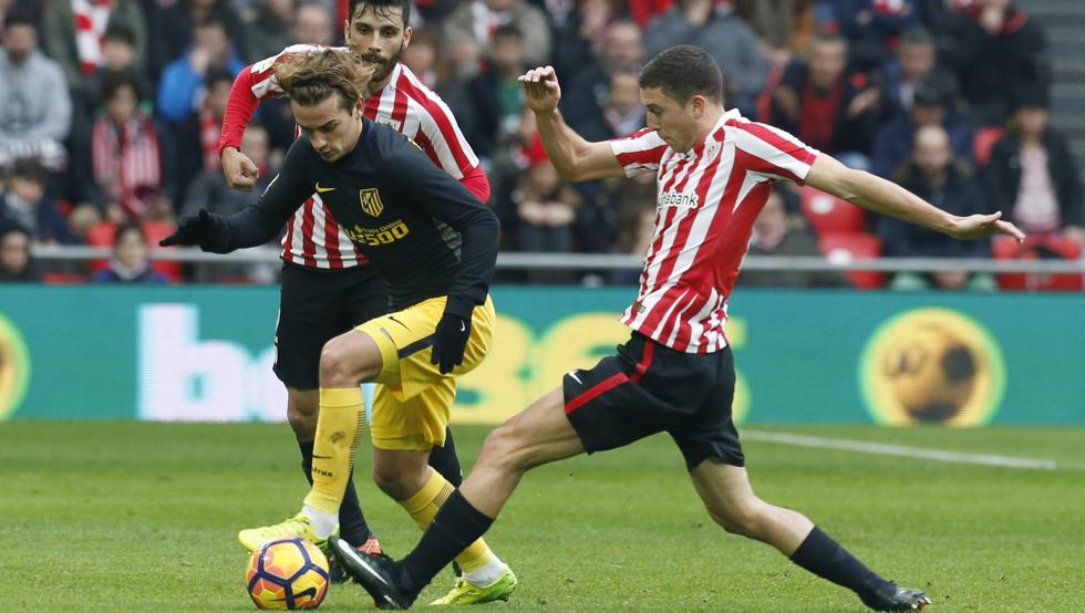 Athletic y Atlético dividieron honores Athletic de Bilbao vs Atlético de Madrid