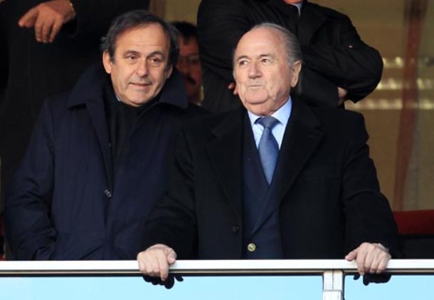 Platini y Blatter