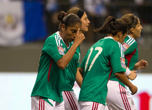México 5-0 Guatemala en el Preolímpico femenil