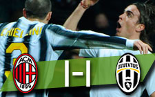 Milan 1-1 Juventus