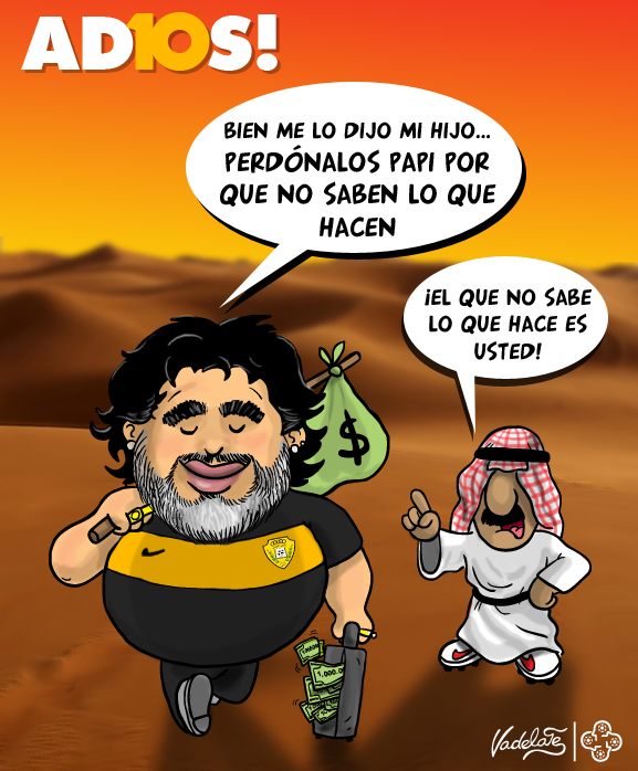 Al Wasl despide a Maradona