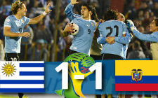 uruguay ecuador 1-1 brasil 2014