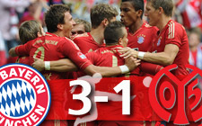 Bayern München 3-1 Mainz