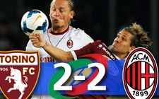 Torino 2-2 Milan