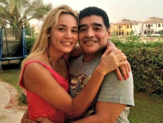 Filtran video de Maradona golpeando a su novia