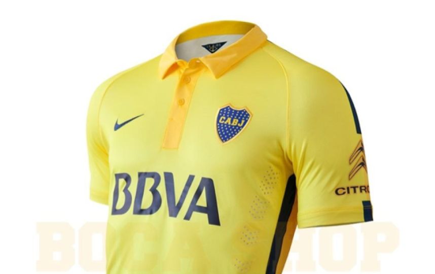 camiseta visitante boca 2020
