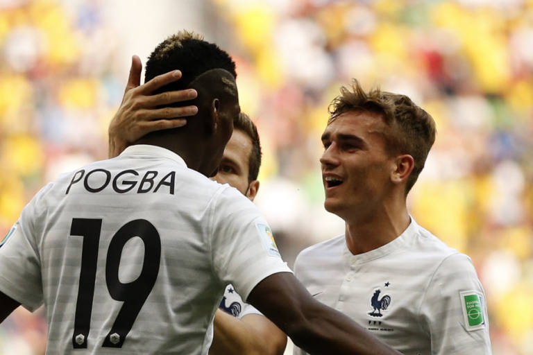 Pogba ya le dijo a Griezmann su dorsal en el Madrid