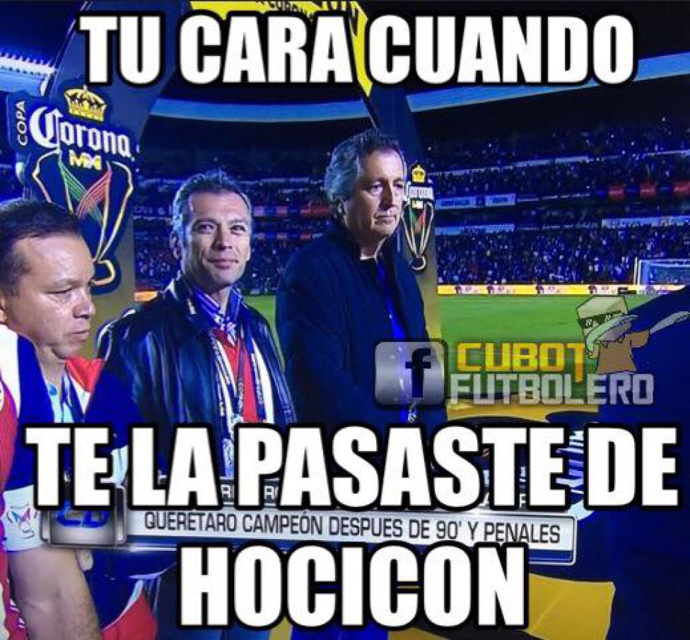 MEMES Final Copa MX Querétaro - Chivas - Futbol Sapiens, image size:976x905