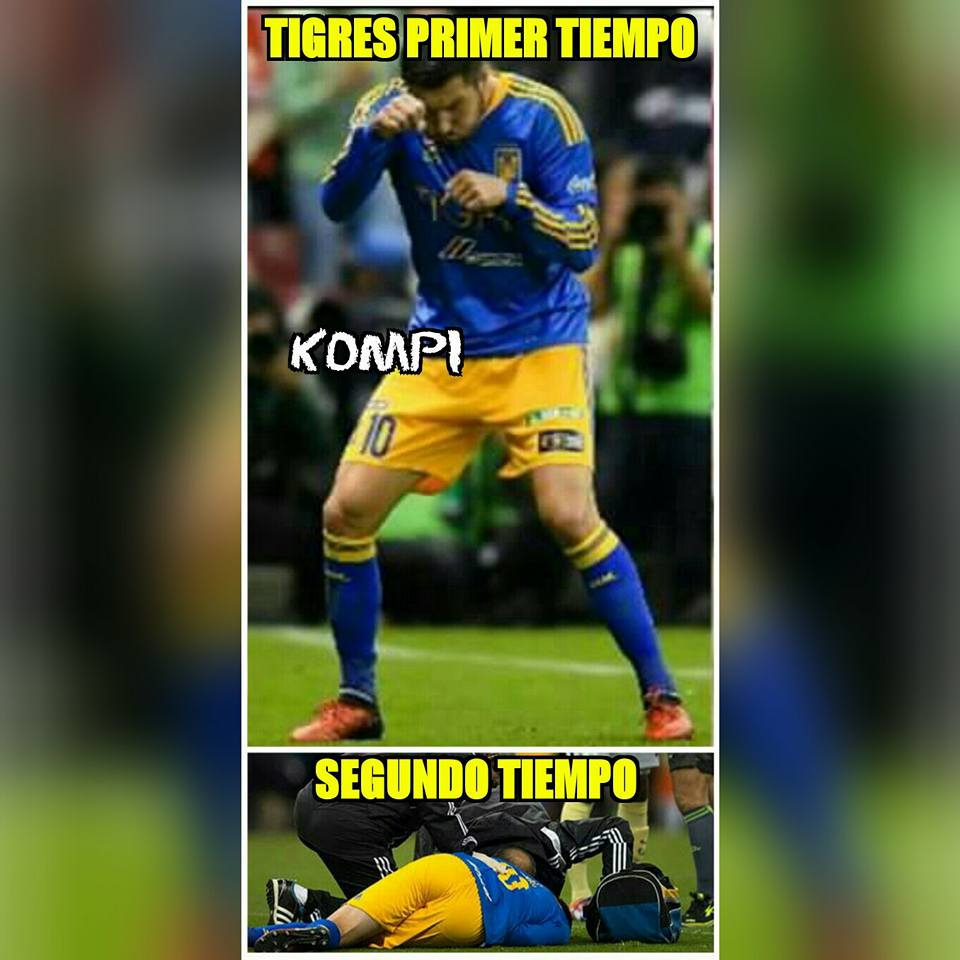 Los memes que dejó el empate entre América y Tigres - Futbol Sapiens, image size:960x960