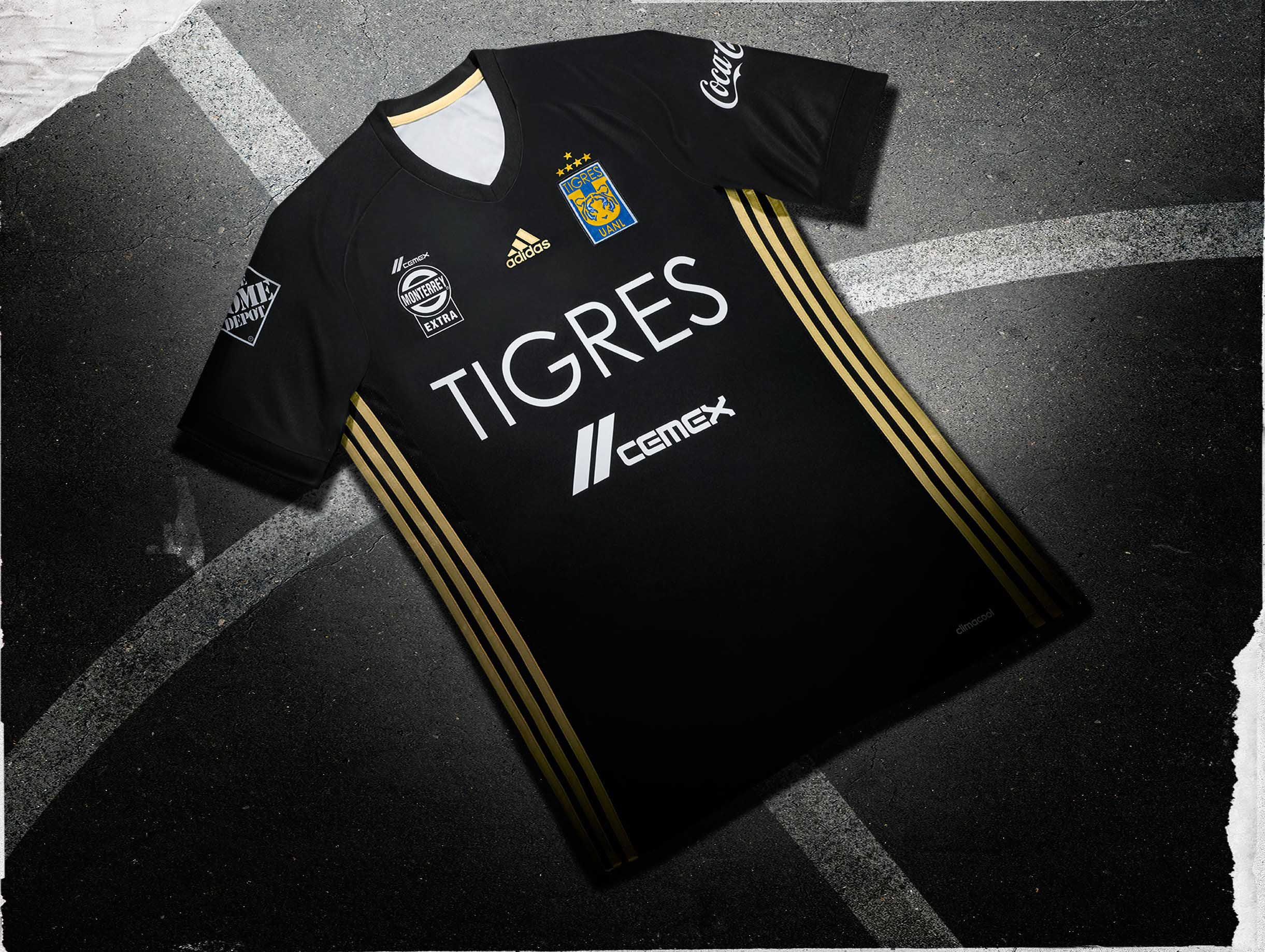 tigres jersey negra