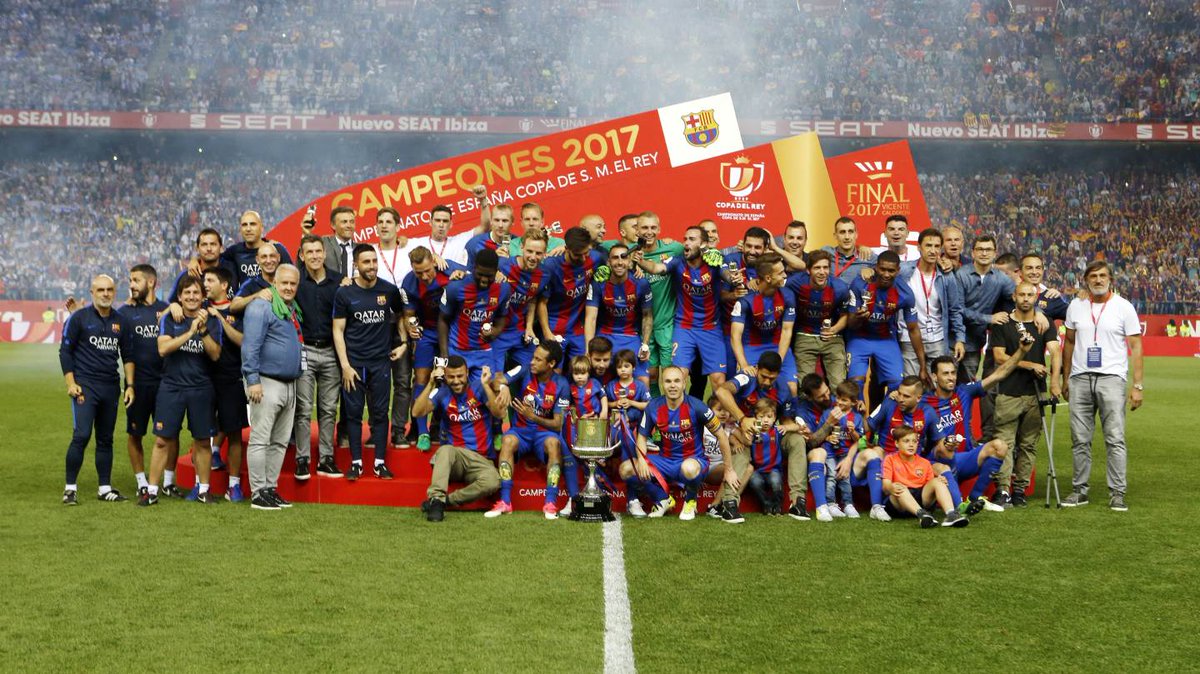 El Barcelona se corona campeón de la Copa del Rey