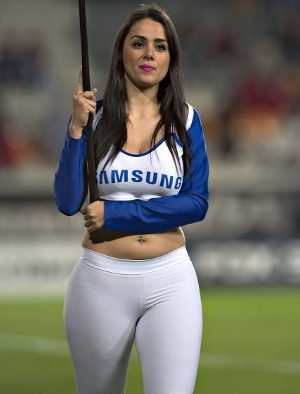 Tremendas edecanes del futbol