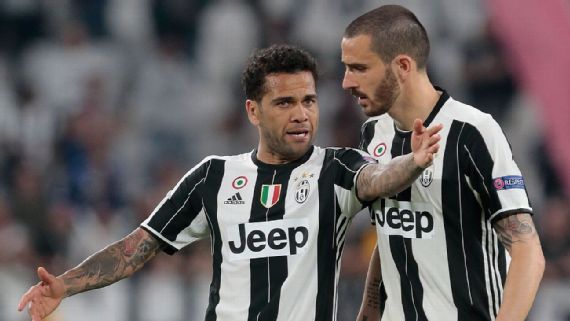 La pelea entre Dani Alves y Bonucci que provocó su salida de la Juventus