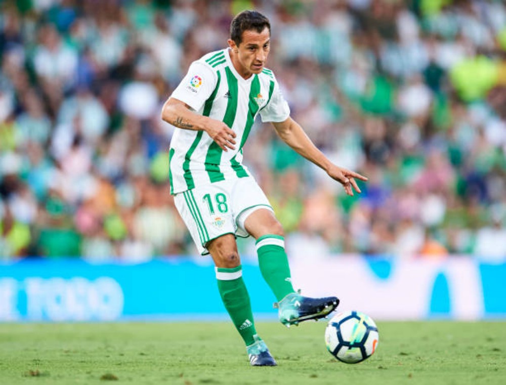 Betis de Andrés Guardado recibirá al Getafe - Futbol Sapiens