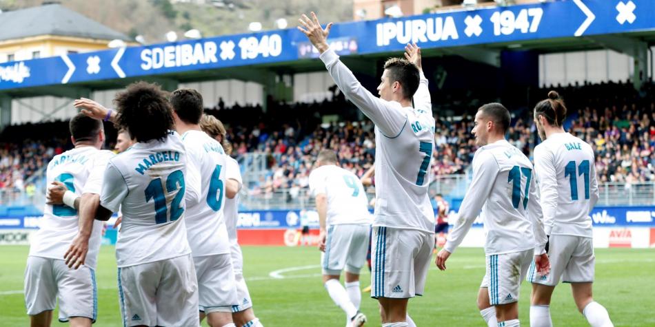 Con doblete de Cristiano, el Real Madrid doblegó al Eibar - Futbol Sapiens