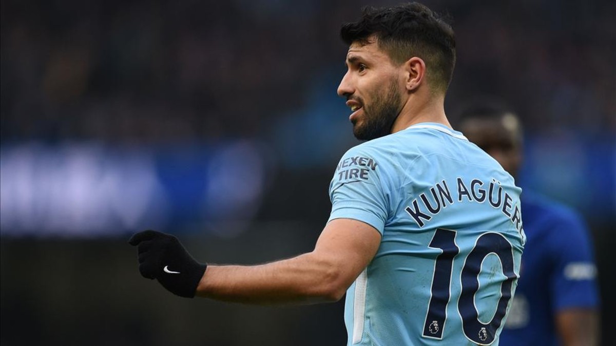 Sergio 'Kun' Agüero estará de baja por dos semanas
