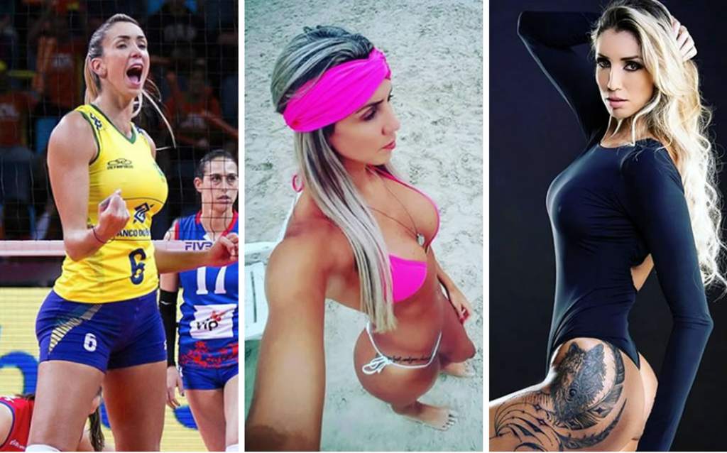 Thaísa Menezes, sensual voleibolista brasileña Futbol Sapiens