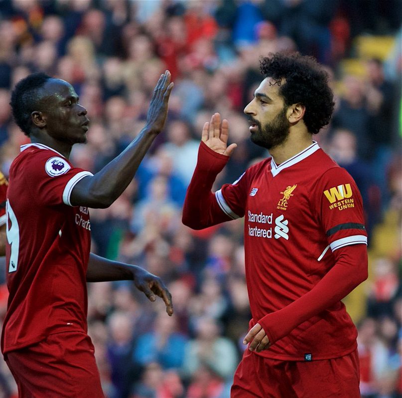 Salah, Mané e Aubameyang fazem história: trio africano domina