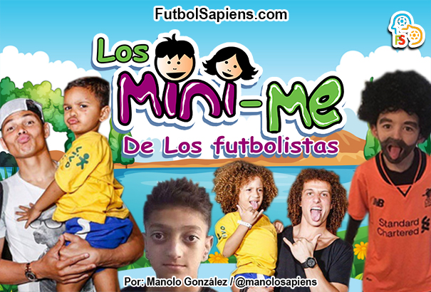 Niños con parecidos a futbolistas Niños con parecidos a futbolistas
