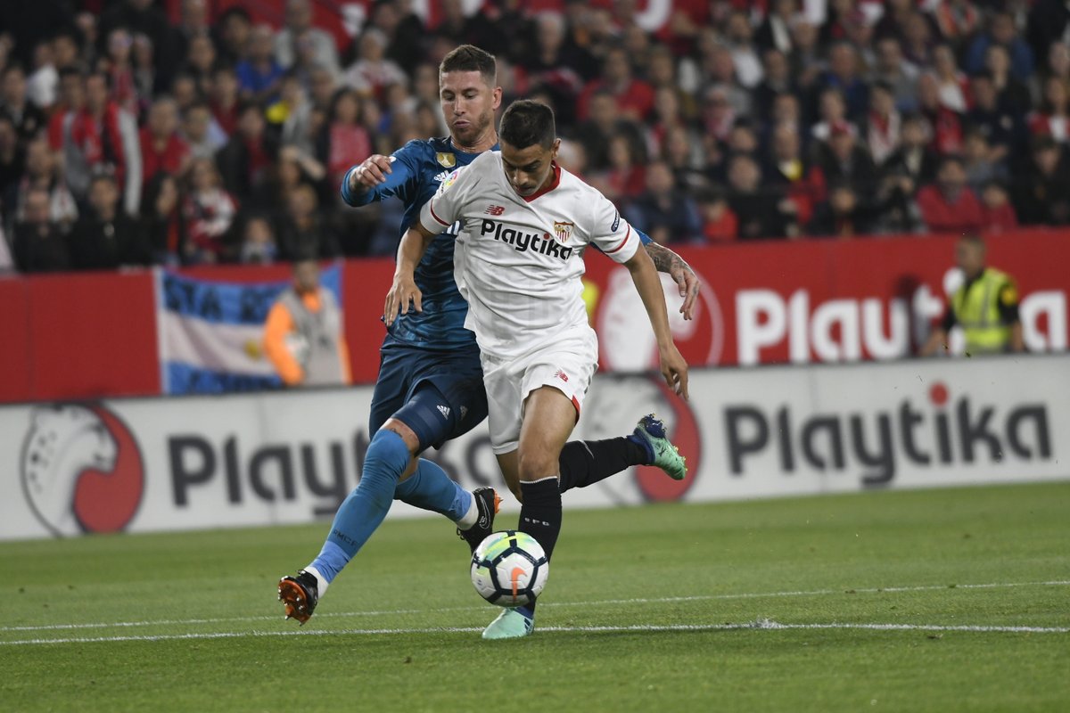 El Real Madrid cayó derrotado en su visita al Sevilla de Layún