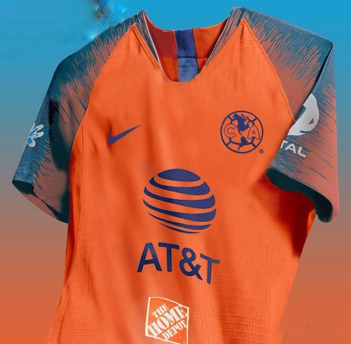 México Camisa America Chespirito Camisa Anaranjada Del America