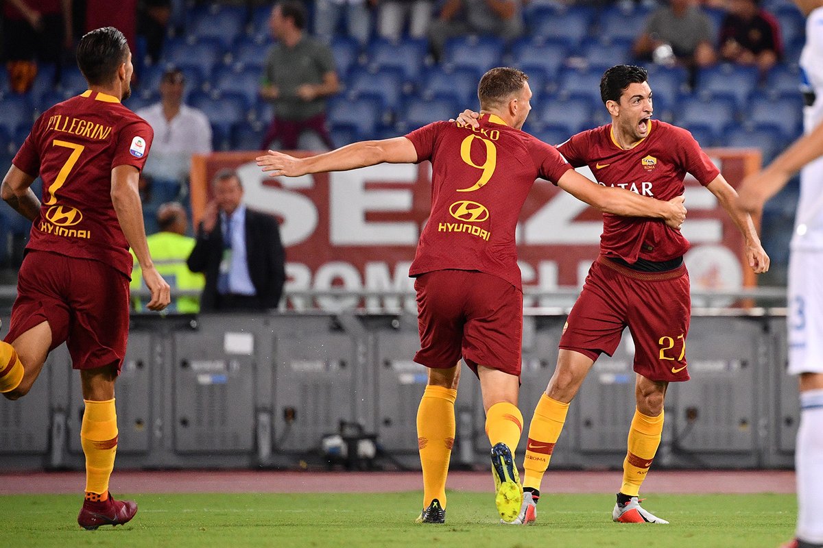 Roma y Atalanta empatan a tres en un partidazo Roma y Atalanta empatan a tres en un partidazo