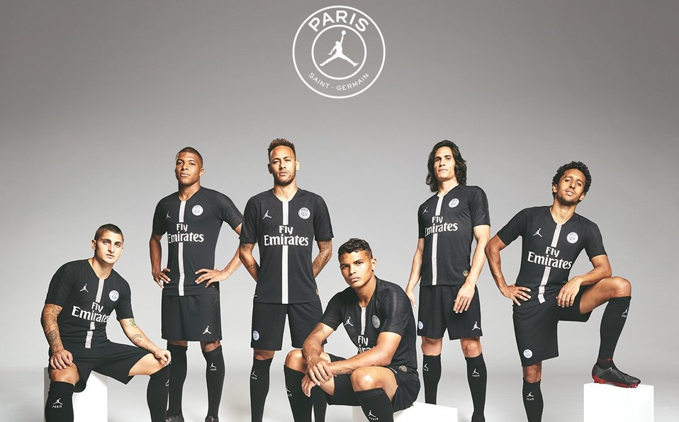 El PSG tendrá en su camisa el logo de la marca deportiva de Michel Jordan -  Futbol Sapiens