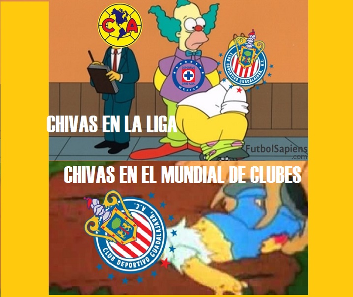 Los mejores memes de Chivas y su fracaso en el Mundial de Clubes Los mejores memes de Chivas y su fracaso en el Mundial de Clubes