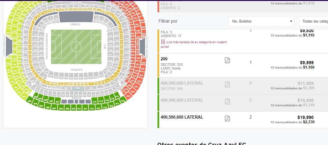 América reveló los precios de los boletos para el partido de ida de la final América reveló los precios de los boletos para el partido de ida de la final