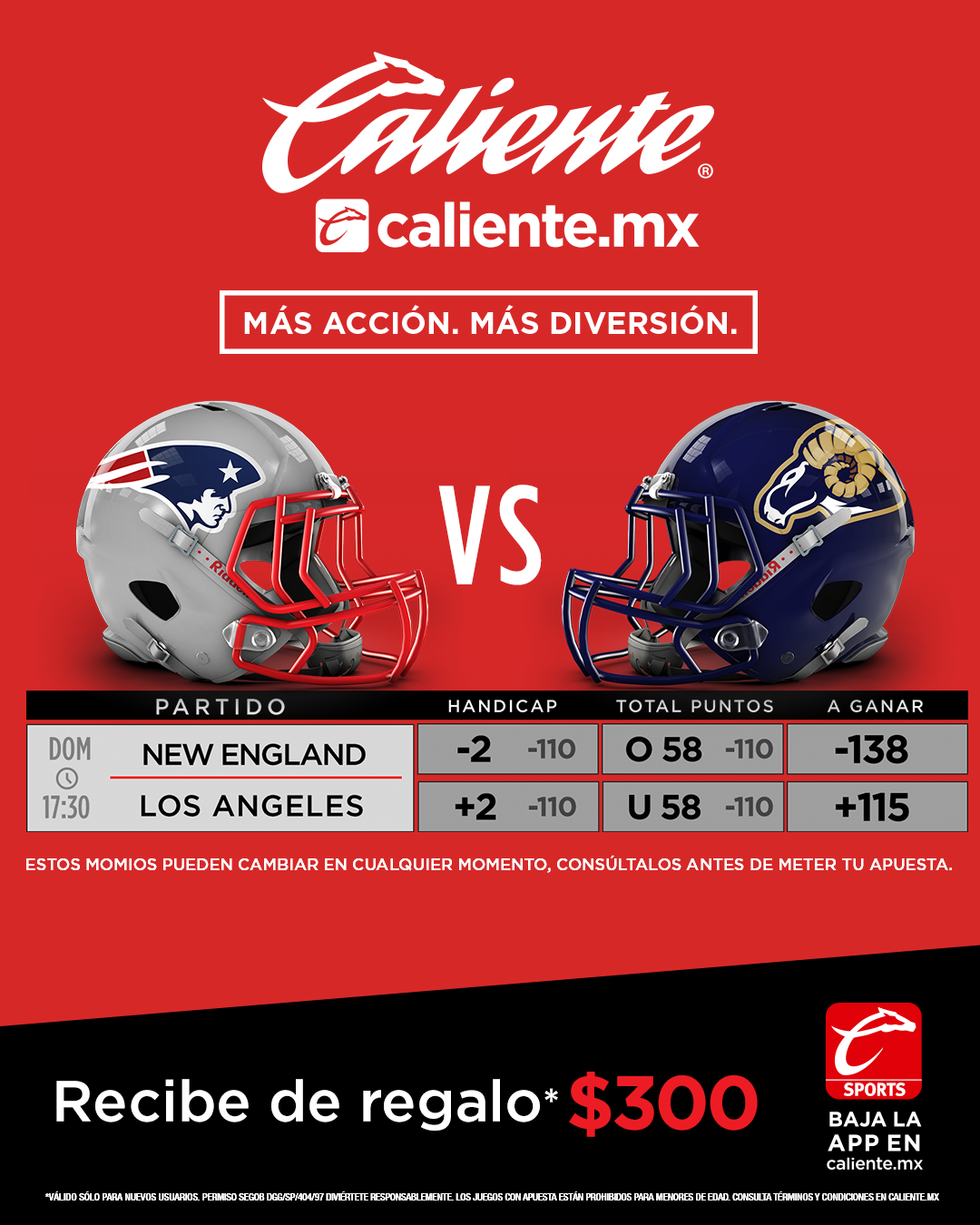 Así se jugará el SUPER BOWL LIII: ¡Patriots vs Rams! Así se jugará el SUPER BOWL LIII: ¡Patriots vs Rams!