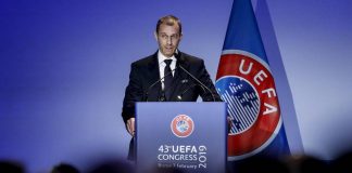 Ceferin, reelegido como Presidente de la UEFA