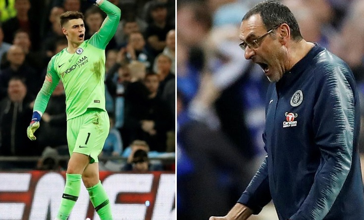 Tremenda multa a Kepa por desobedecer a su DT Tremenda multa a Kepa por desobedecer a su DT