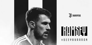 Juventus confirmó el fichaje de Aaron Ramsey