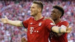 Niklas Süle celebra su conquista ante el Werder Bremen