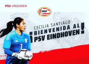 El PSV le dio la bienvenida a la futbolista mexicana. Foto: @PSV