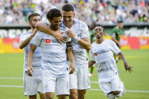 Vela volvió a anotar y se afianza como máximo goleador de la MLS / Foto: @LAFC Vela volvió a anotar y se afianza como máximo goleador de la MLS / Foto: @LAFC