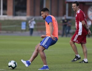 Iturbe en entrenamiento con la selección paraguaya / Foto: @Juan_iturbe93 Iturbe en entrenamiento con la selección paraguaya / Foto: @Juan_iturbe93