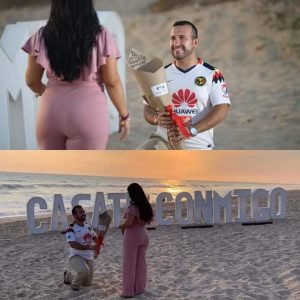 El aficionado pidió matrimonio con la playera del América / Foto: vía Twitter El aficionado pidió matrimonio con la playera del América / Foto: vía Twitter