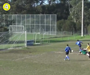 El delantero desaprovechó un gol de manera insólita El delantero desaprovechó un gol de manera insólita