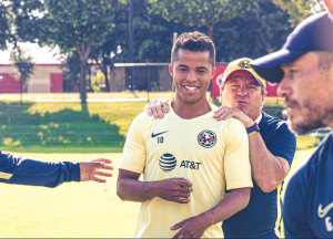 Dos Santos tendría sus primeros minutos como jugador del América / Foto: @ClubAmerica Dos Santos tendría sus primeros minutos como jugador del América / Foto: @ClubAmerica