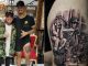 Gabriel Jesus muestra su tatuaje de Chespirito, Chavo y Chapulín