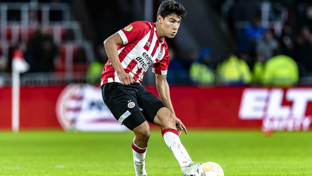 Erick Gutiérrez fue titular en la derrota por goleada del PSV ...